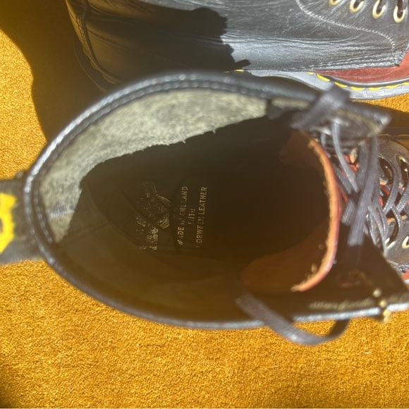 DR MARTENS 1460 Made in England Horween Leather Boots - Dublin Two Tone - Picture 4 of 12